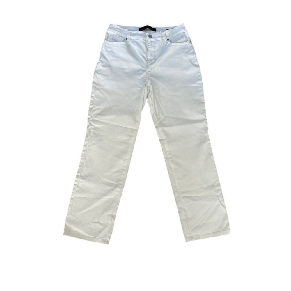 Gloria Vanderbilt Women's Straight Leg Jeans - Crisp White